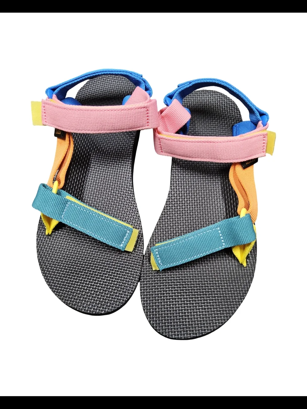 NWOT Womens size 8 Teva Colorblock Sandals